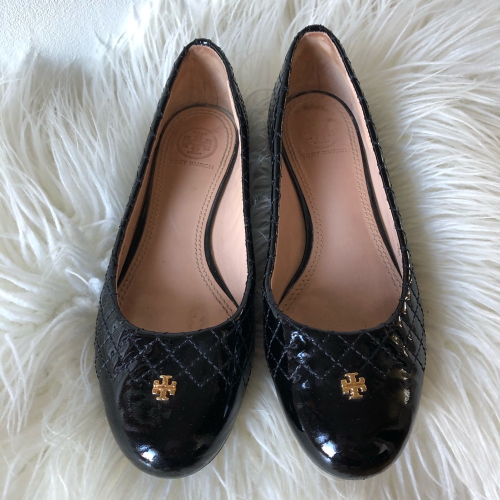 Tory Burch Patent Leather Flats
